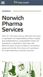 Mobile Screenshot of norwichpharma.com